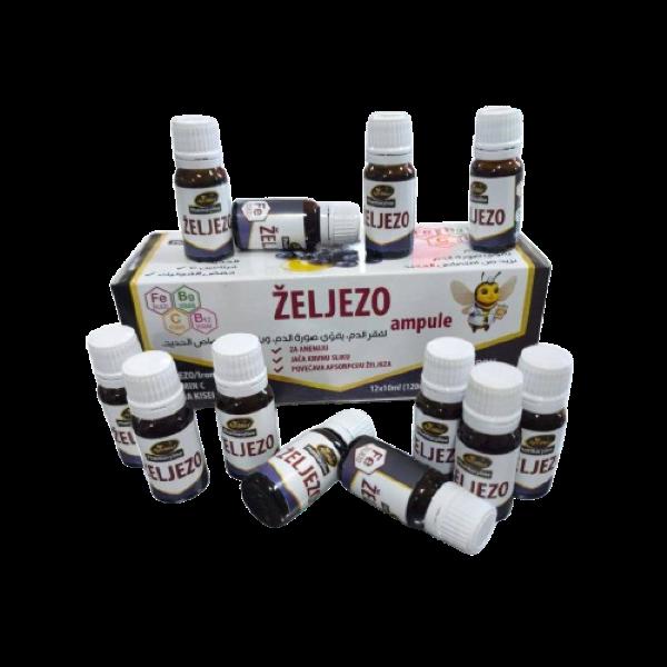 APIMED ZELJEZO AMPULE 12X10ML